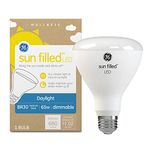 GE Sun Filled LED Light Bulb, 65 Watt, Daylight, BR30 Indoor Floodlight (1 Pack)