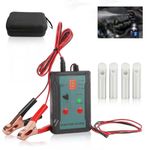 12V Automotive Fuel Injector Tester - BELEY Car Injector Cleaner Tool Kit 8 Pulse Modes Test 2 Injectors Simultaneously with 4 Adapters & 4 Test Leads(5cm/2in)