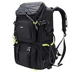 Endurax Camera Backpack Large DSLR/SLR Mirrorless Photography Camera Bag Extra Large Travel Hiking with 15.6 Laptop Compartment Waterproof Rain Cover