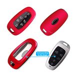 Hyundai TPU Key Fob Cover Compatible with (2022+ Tucson),(2021+ Santa Fe),(2021+ Ioniq 5),(2022+ Santa Cruz),(2020+ Sonata DN8) Smooth Durable Hyundai Remote Shell Case Protector(Upgraded)