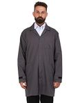 CLUB TWENTY ONE Workwear Men's Multiple Pocket Labcoat PC (M, Grey)