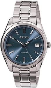 Seiko Hommes Analogique Quartz Montre avec Bracelet en Métal SUR371P1