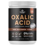 Solace Labs Oxalic Acid | Powerful 99.9% Pure Fine Powder - MultiPurpose Cleaner | Wood Stain & Stain Remover - Industrial Strength