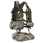 LUCKY CLOVER Turkey Hunting Vest, Adjustable Turkey Vest with Seat Cushion, Turkey Vest for Hunting, Turkey Hunting Gear