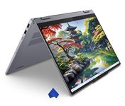 Lenovo IdeaPad 5i 14" WUXGA 2-in-1 Touchscreen Laptop – Intel Core Ultra 5 225U, 8GB RAM, 512GB SSD, Windows 11, Newest Model (with Microfiber Cloth) – Lunar Grey (83KR0047US)