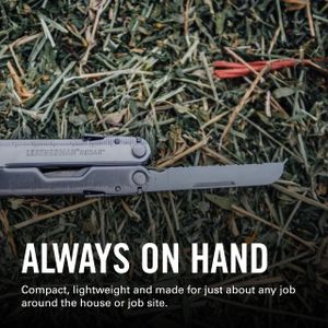 Leatherman Rebar Multi-Tool – Stainless Steel, 17 Tools