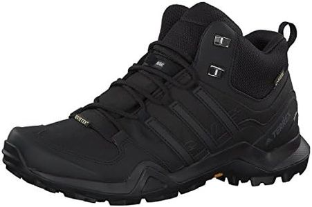 adidas Homme Terrex Swift R2 Mid GTX Chaussures de Randonnée Basses, Noir (Negbas 000), Fraction_43_and_1_Third EU