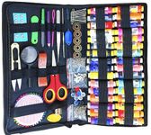 Ragro 300 pcs Sewing Kit 35 PCS Thread Pools -Tailoring Accessories Thread and Needle for Stitching Sui Dhaga Craft Material Thread Box Set Silai Mini DIY High Quality Travel Bag