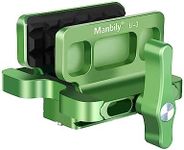 Manbily Shooting Saddle for Hunting Tripod, Aluminum Construction, Arca-Swiss Compatibility Base, Universal Rest Head Clamp, Green