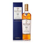 The Macallan 12 Years Old Double Cask | Scotch | Highland | Single Malt Whisky | Toffee, Orange Peel and Spice | European and American Oak Sherry Seasoned Casks | 40 Percent ABV | 70 cl