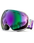 Ski Goggles, Snow Snowboard Goggles Anti Fog UV400 Protection for Men Women Kids