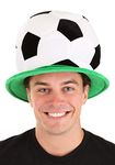 elope Soccer Ball Plush Hat Standard White