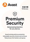 Avast Premium Security 2023, 10 Devices 2 Years, AntiVirus+Firewall+Protection+Privacy, [PC/Mac/Android] [Licence]