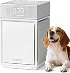 Pureborne Air Purifiers for Home Large Room Bedroom up to 3600 Sq Ft PM 2.5 Display Air Quality Sensor True HEPA Air Filter for Fur Odor Smoke with Three-Sided Air Inlet, White,1 Pack+ 3-Layer Filter