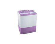 Godrej Edge 8 Kg 5 star Semi-Automatic Top Loading Washing Machine Appliance (WS EDGE 80 5.0 TB3 M LVDR, Lavender, Toughened Glass Lids)