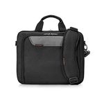 EVERKI Laptop Briefcase - Eco-Friendly Computer Bag for Laptops, Ideal Laptop Briefcases for Men & Women, Professional Laptop Messenger Bag, Laptop Shoulder Bag, 16 Inch Laptop Travel Bag, Black