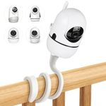 Baby Monitor Mount for HelloBaby HB6550/HB65/HB6339/HB66/HB6550Pro, Baby Ganibs, Bonoch, Blemil, ANMEATE SM935E, Baby Monitor Holder with 16.5inch, Attach to Baby Crib, Without Tools or No Drill