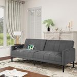 CHYMSUN 82" Convertible Futon Sofa 