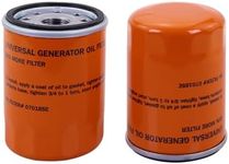 Qagea 070185ES Oil Filters Compatible with Generac Engines 8-24kw Guardian Portable Outdoor Generator 760cc 990cc Replaces 070185E 70185 (2 Pack)