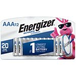 Eveready Energizer Ultimate Lithium AAA Batteries -12 Count