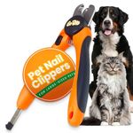 GoPets Pet Nail Clippers with Quick Guard for Dogs & Cats