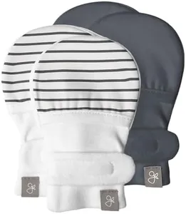 Goumi Viscose Organic Cotton Stay-On Mitts - Amazon only