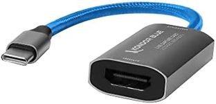 KONDOR BLUE HDMI to USB C Capture Card for Live Streaming Video & Audio. Compatible with Zoom, Skype, OBS, ECamm, VLC, YouTube, Facebook, Restream + More