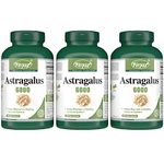 VORST Astragalus 6000mg Raw Equivalent (1500mg With 4:1 Extract Ratio) 180 Vegan Capsules | Supplement for Boosting Immune System | Root Powder Pills | 3 Bottles