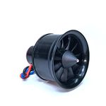 DoBoFo EDF 50mm 3S 4900KV 11 Blades 12.6V Electric Ducted Fan, Hobby RC Jet Engine Propeller, RC Car Engine Parts, High Speed Brushless Motor, Remote Control Model, Replacement Airplane Parts DIY