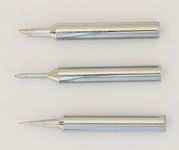 Pack of 3 Assorted Replacement Tips for The Antex XS25 Soldering Iron (MMF00J0)