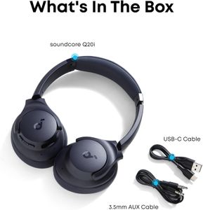 Soundcore Q20i ANC Wireless Headphones – Blue