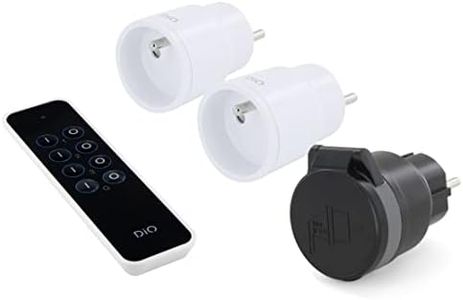 2 on/Off sockets Inside and 1 External Socket + Remote Control