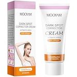 Dark Spot Corrector Cream, Dark Spot Remover for Body, Underarm Cream, Dark Armpit Remover, Moisturizes for Armpit, Neck, Back, Legs, Elbows, 60g