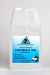 Coconut Oil Fractionated Organic Carrier Ultra Refined Premium 100% Pure 7 LB, 1 gal, 3178 ml