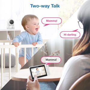 VTech Video Baby Monitor with 2 Cameras – Split Screen Display