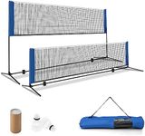 Costway Badminton Set, Adjustable B