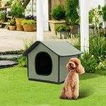 Pet Outdoor House, Waterproof Cat House Dog House Pet Outdoor Cat House, Outdoor Rainproof Dog House Cat House Villa Tent Collapsible Pet Shelter Foldable Pet Shelter Feral Cat House Pet Shelter