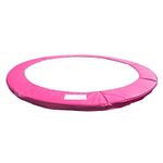 Greenbay 10FT 305cm Premium Replacement Trampoline Surround Pad | UV resistant PVC top | EPE foam(thickness:15mm, width:300mm) | Safety Guard Spring Cover Padding Pads Pink for 6 poles Trampoline