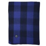 Arcturus Backwoods Wool Blanket - 4.5lbs, Warm, Heavy, Washable, Large | Great for Camping, Outdoors, Survival & Emergency Kits (Blue Buffalo)