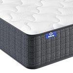 SuiLong 5FT King Size Memory Foam Mattress, 8 Inch Pocket Spring Hybrid Mattress Bed in a Box, Value Mattress with Breathable Soft Fabric, Medium Feel (5ft by 6ft6, 150 x 200 x 20cm)