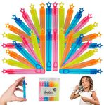 Bubbles For Kids - 40PCs Giant Bubble Wands, Party Bag Fillers, Class Gifts, Bubbles Multipack, Summer Gifts for Children, Garden Toys, Bubbles for Kids Multipack