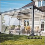 Outdoor Clear Tarp Curtain, Transpa