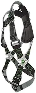 Honeywell RDT-QC/UBK Miller Revolution DualTech Webbing Chemical-Resistant Harness, Universal, Black