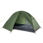 Naturehike Ultralight 1 Person Tent Waterproof Backpacking Tent for Camping Cycling Hiking (Forest Green)