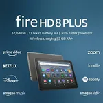 Amazon Fire HD 8 Plus tablet, 8” HD