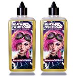 Vape Juice by Blow White - Bananageddon (Banana Cream) | 200ml of eLiquid | Ecig E Liquid | Electronic Cigarette Vapes | Vaping Pod eLiquids | No Nicotine