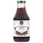 Urban Platter Canadian Cranberry Juice, 1 Litre (Unsweetened, No Added Sugar, 100% Natural Cranberry Juice, Good for UTI Health, Perfect for Cocktails and Mocktails)