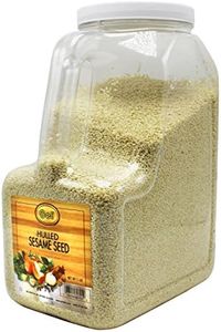 Gel Spice White Hulled Sesame Seeds 5 Lb - Bulk Size