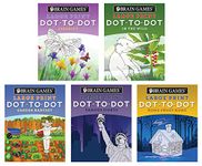 Brain Games 5 Booklet Set - Large Print Dot to Dot