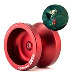 YoYoFactory DV888 Aluminum Yo Yo (Red)